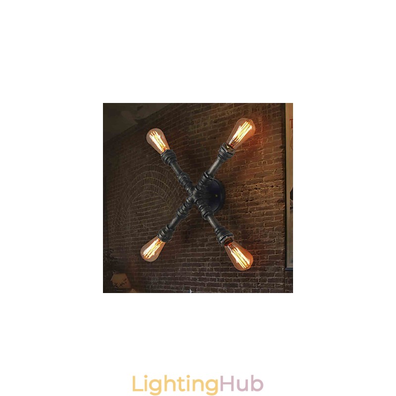 Wall Sconces Mini Style Rustic Lodge Metal