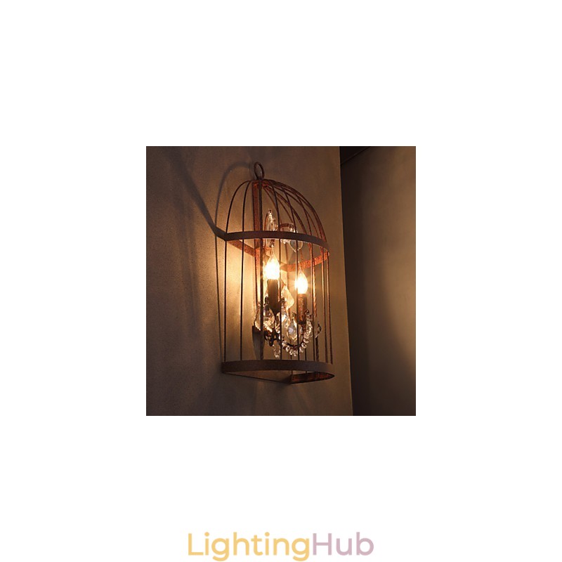 Mini Style Wall Sconces Rustic Lodge Metal