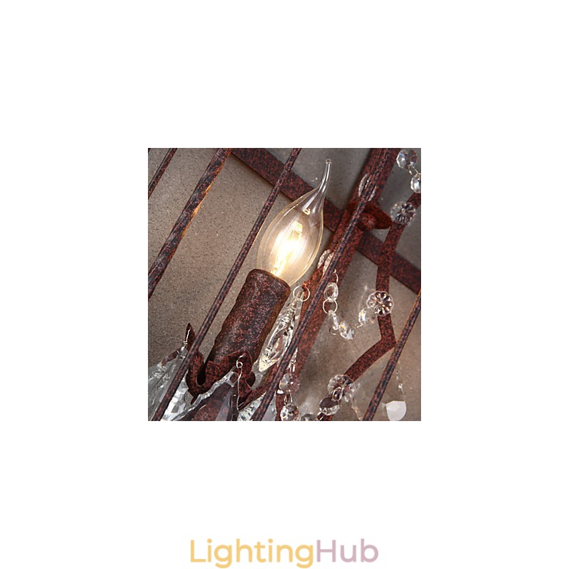 Mini Style Wall Sconces Rustic Lodge Metal