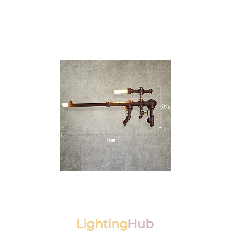 Wall Sconces Mini Style Rustic Lodge Metal