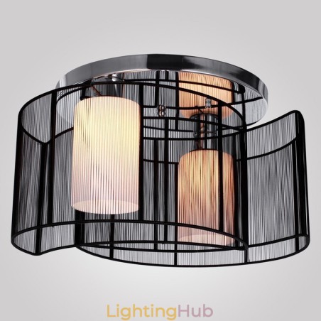 Ceiling Light Modern Design 2 Lights Black Ceiling Light Modern Design 2 Lights Black