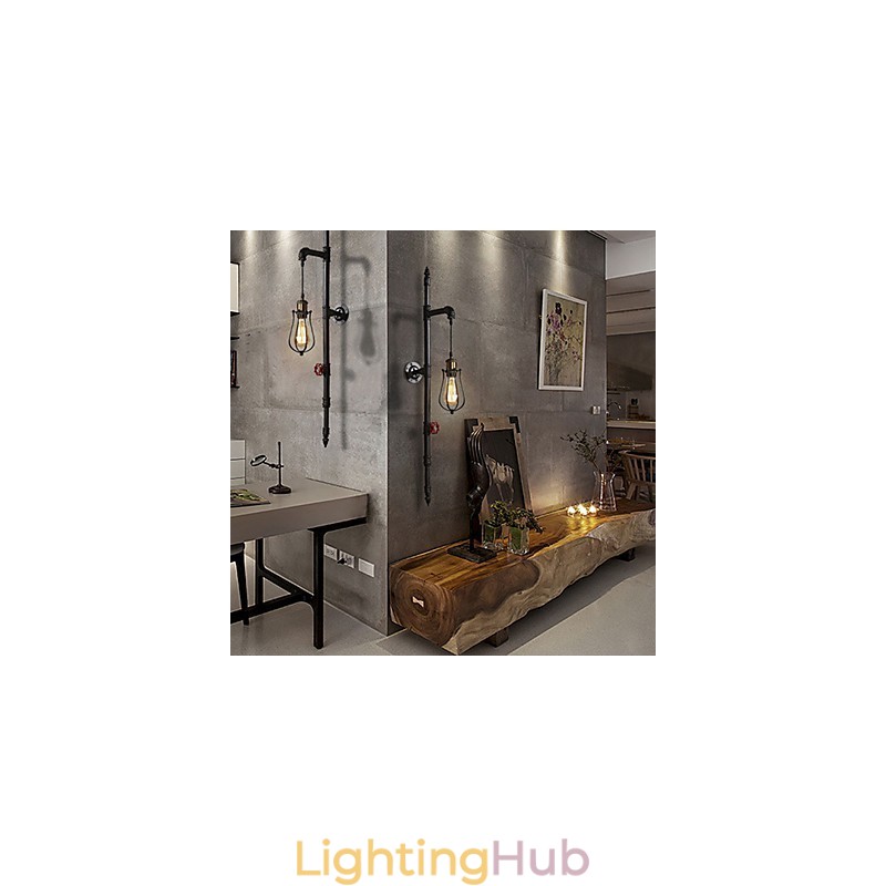 Wall Sconces Mini Style Rustic Lodge Metal