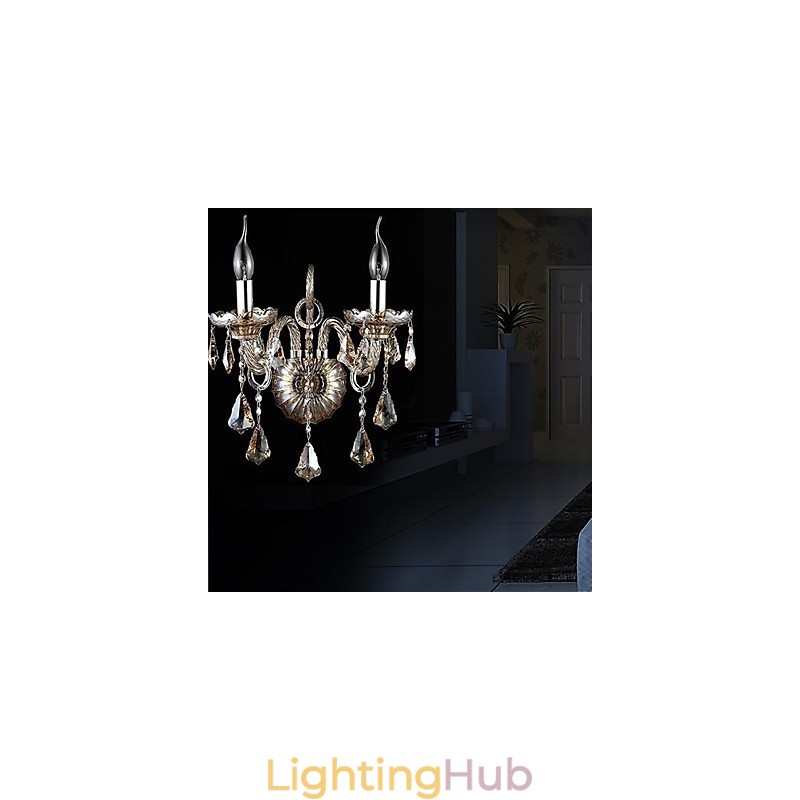 Crystal Wall Sconces Modern Contemporary Crystal
