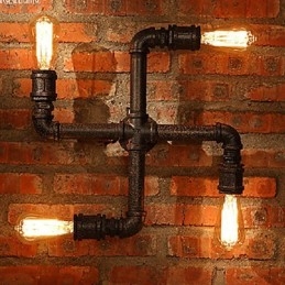 Wall Sconces Mini Style Rustic Lodge Metal