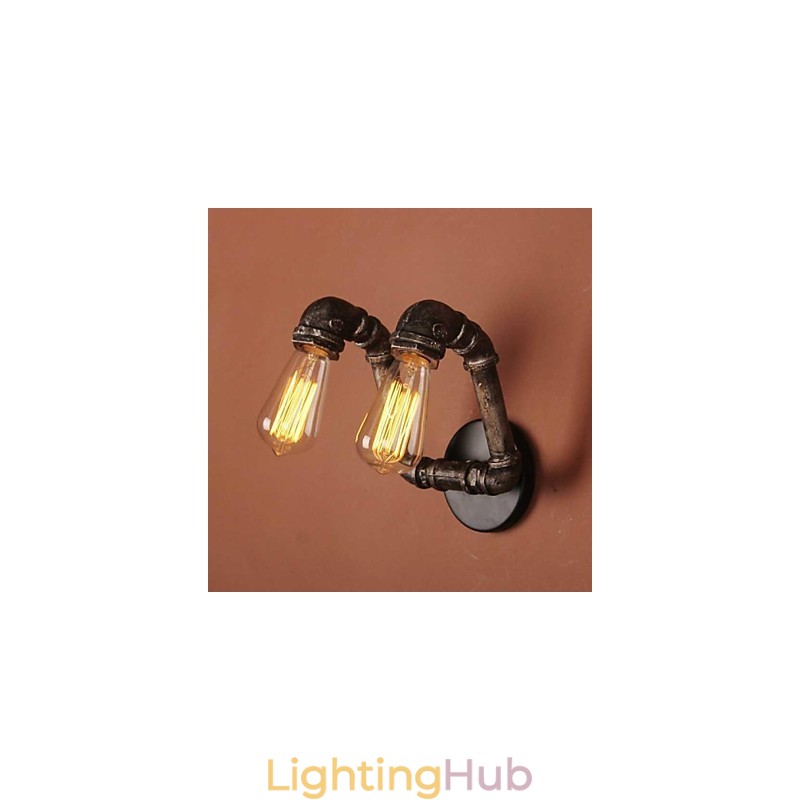 Mini Style Wall Sconces Rustic Lodge Metal