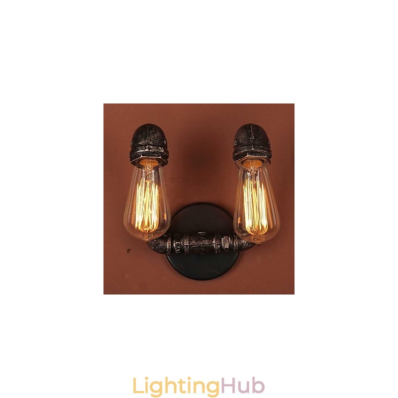 Mini Style Wall Sconces Rustic Lodge Metal