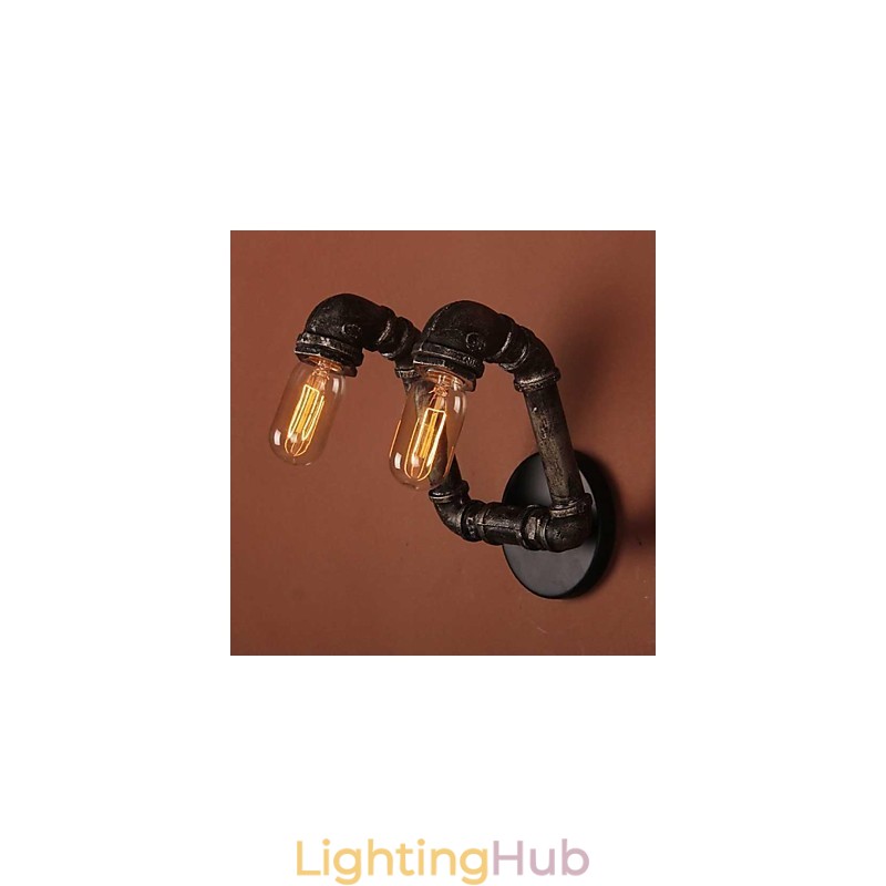 Mini Style Wall Sconces Rustic Lodge Metal