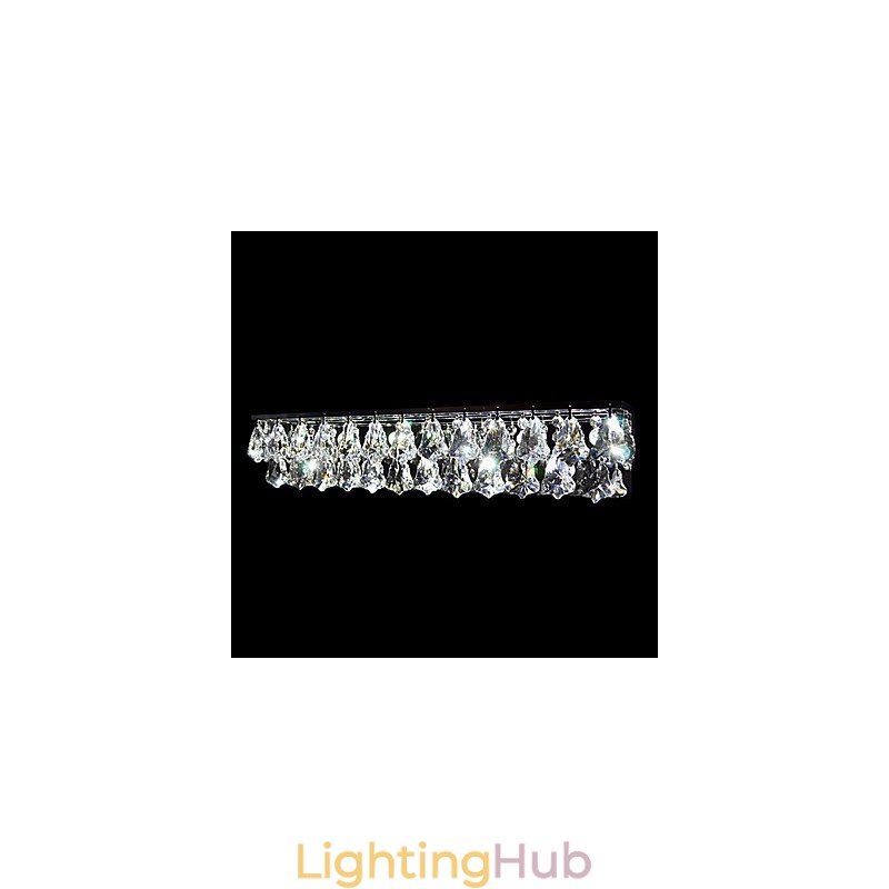 Crystal Flush Mount wall Lights Modern Contemporary Metal