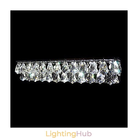 Crystal Flush Mount wall Lights Modern Contemporary Metal