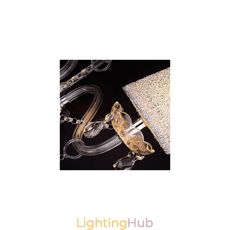 Crystal Wall Sconces Traditional Classic Glass