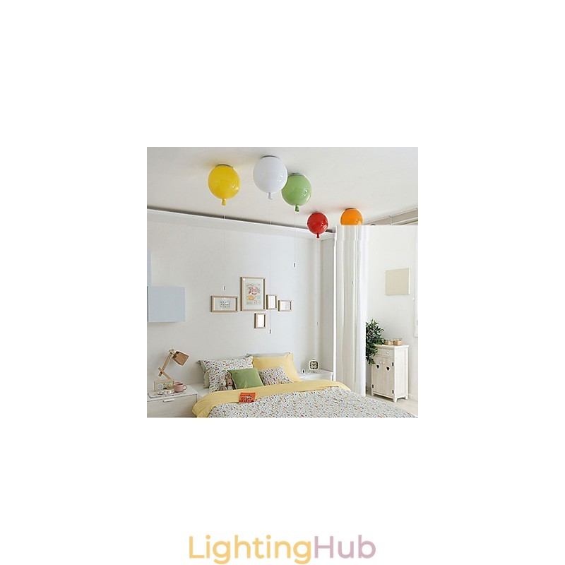 Flush Mount Modern Contemporary Globe Metal