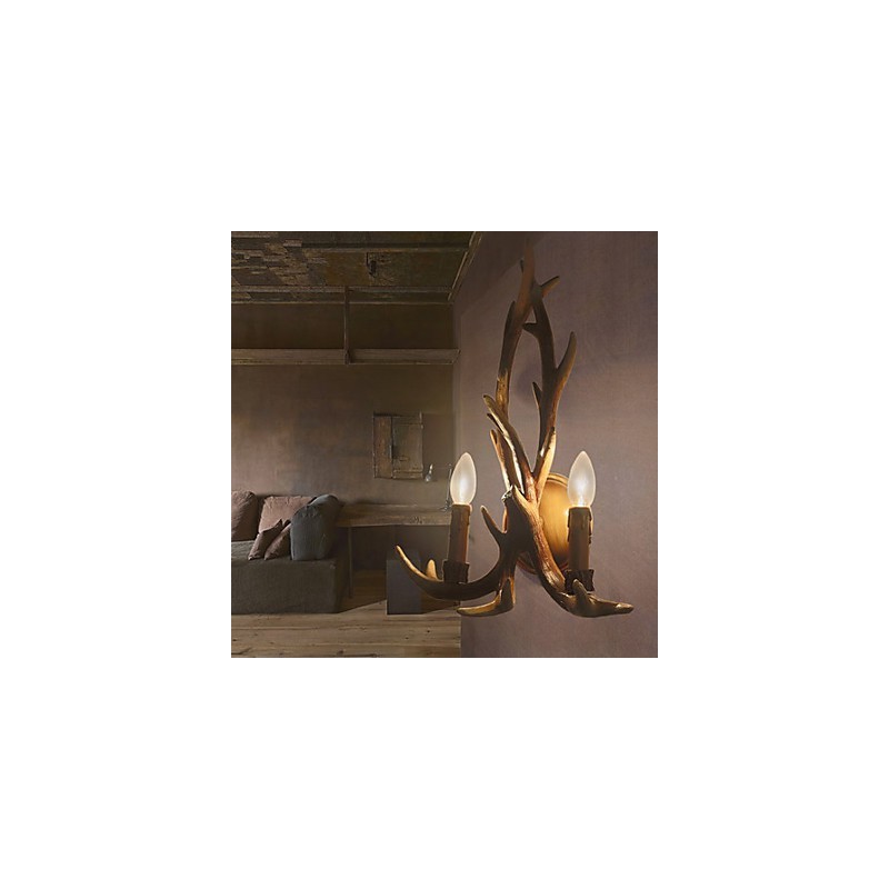 Wall Sconces Mini Style Traditional Classic Resin