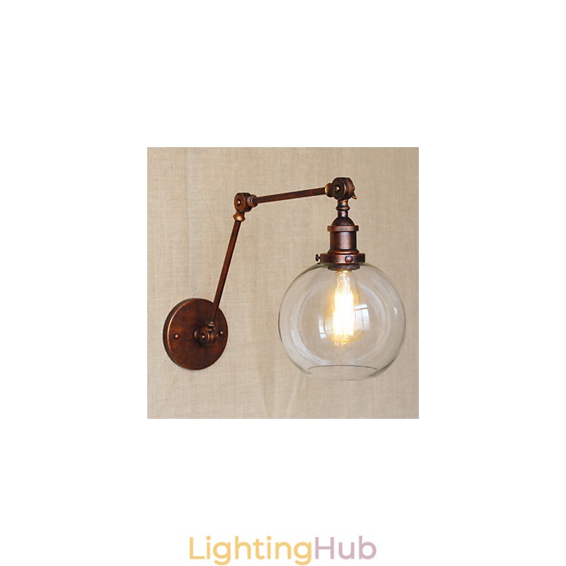 Wall Sconces Swing Lights Reading Wall Lights Crystal Mini Style Rustic Lodge Metal