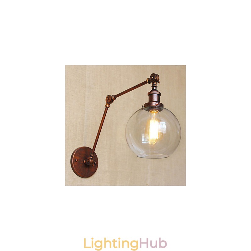 Wall Sconces Swing Lights Reading Wall Lights Crystal Mini Style Rustic Lodge Metal