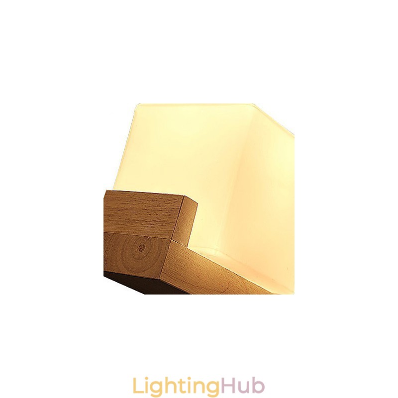 Wall Sconces Mini Style Traditional Classic Wood Bamboo