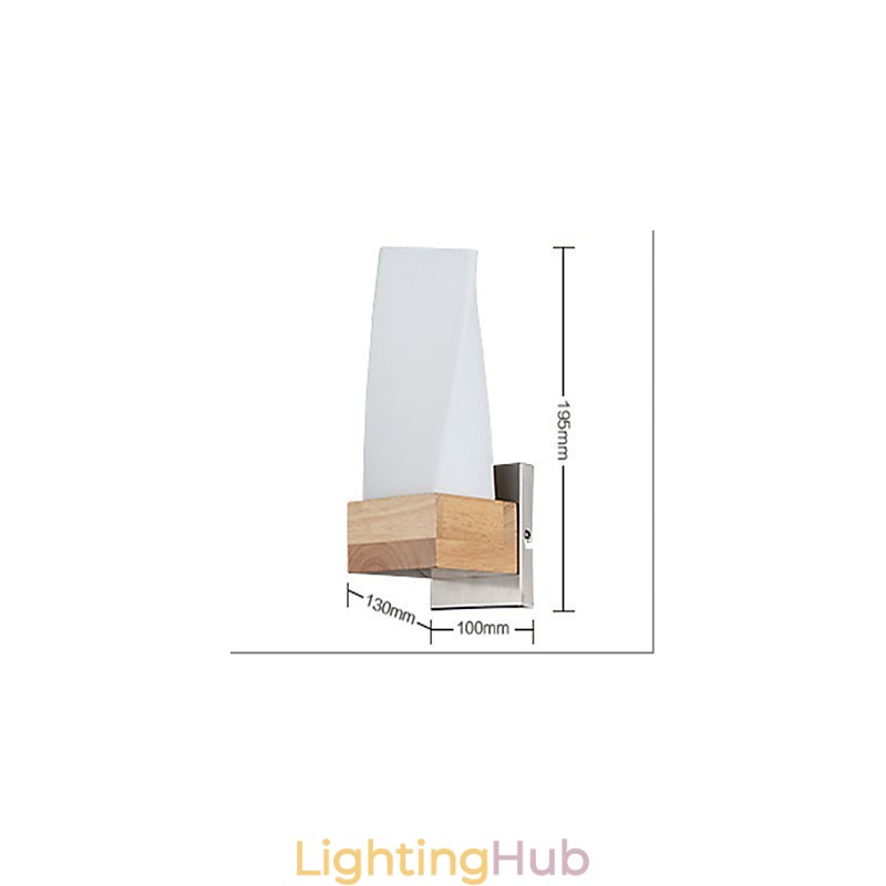 Wall Sconces Mini Style Traditional Classic Wood Bamboo