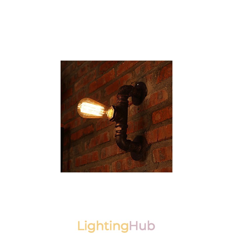 Retro Wall Sconces Mini Style Rustic Lodge Metal