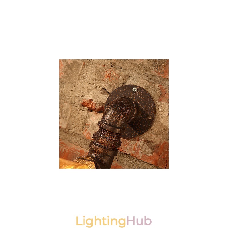Retro Wall Sconces Mini Style Rustic Lodge Metal