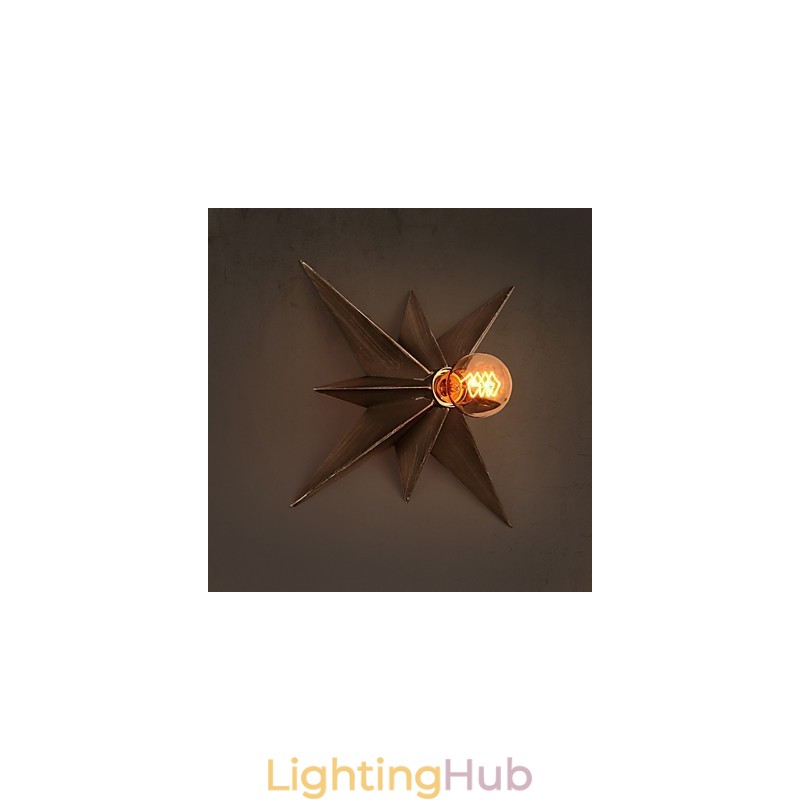 Brief Five Pointed Star Lighting Personalized Modern Wall Light Child Housing Lamps