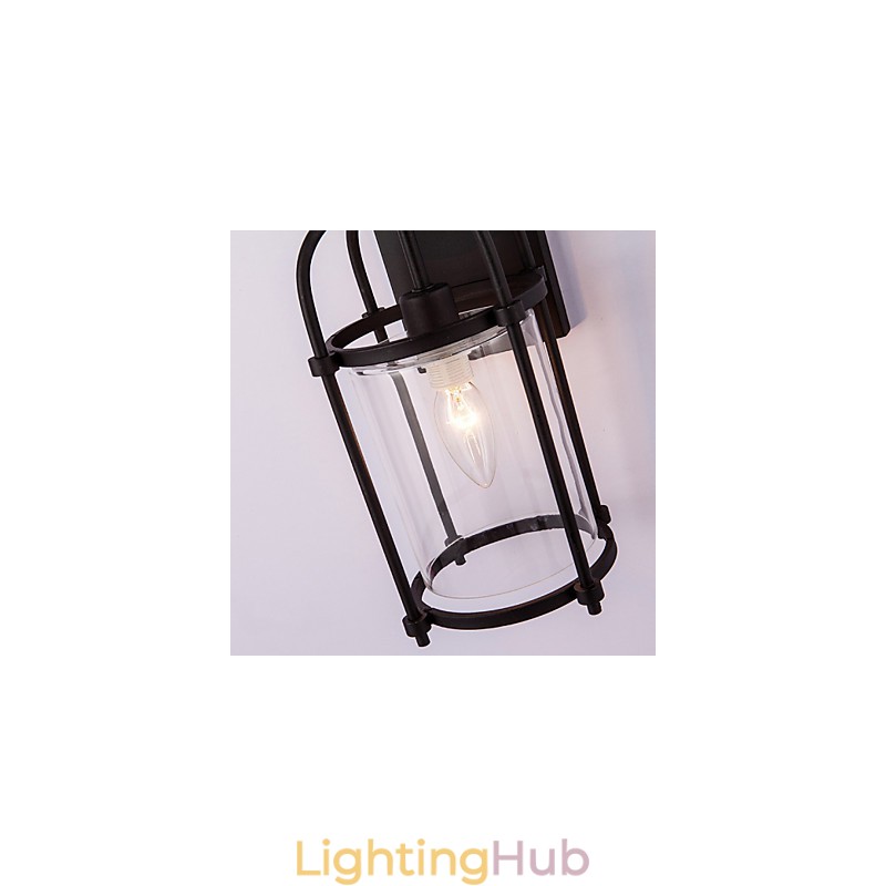 Creative Industrial Look Lamps North America Style Wall Lamps with Edison Flute Bulb Inside Bar Decoration Lights
