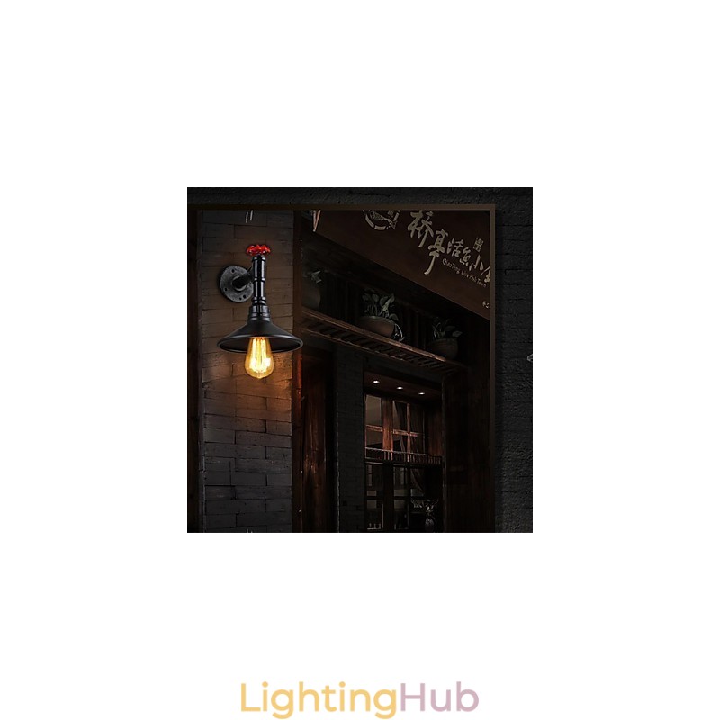 Mini Wall Light 1 Light Concise Cream Iron