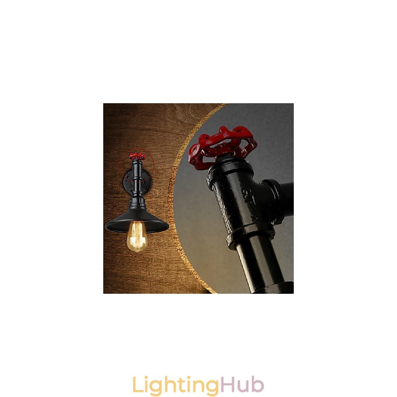 Mini Wall Light 1 Light Concise Cream Iron