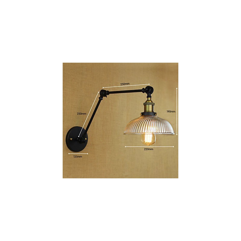 Wall Sconces Swing Lights Reading Wall Lights Mini Style Rustic Lodge Metal