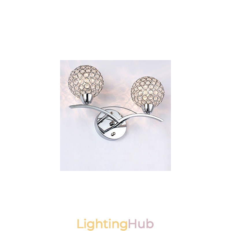 Wall Sconces Reading Wall Lights Crystal Mini Style Modern Contemporary Metal
