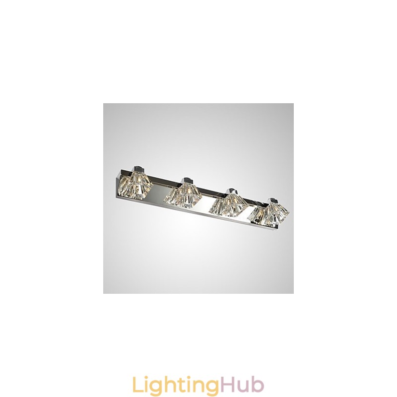Crystal Wall Sconces Modern Contemporary G4 Metal