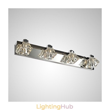 Crystal Wall Sconces Modern Contemporary G4 Metal Crystal Wall Sconces Modern Contemporary G4 Metal