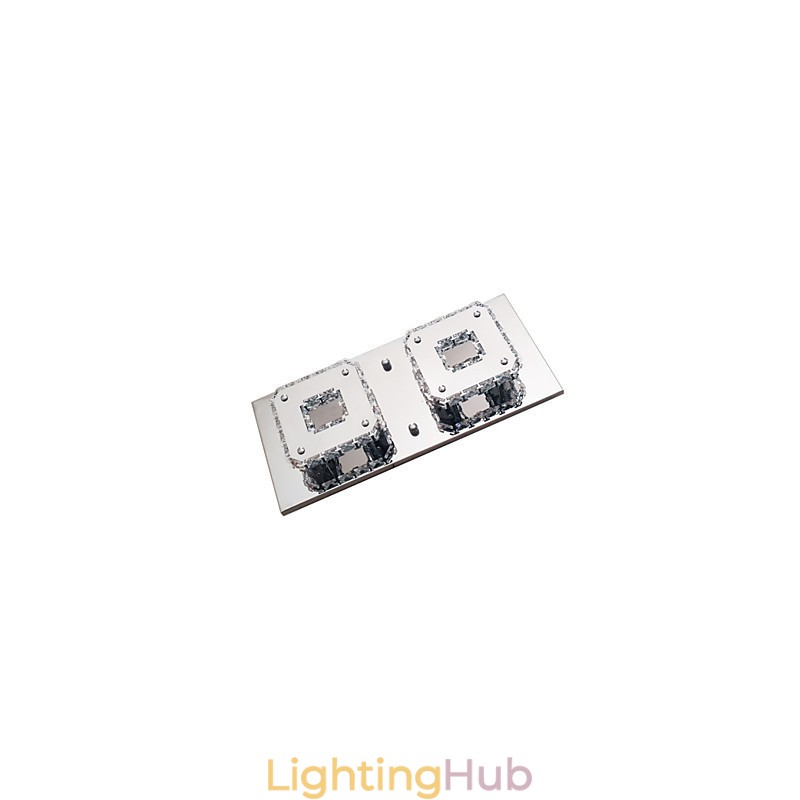 Modern Contemporary Electroplated Metal Flush Mount