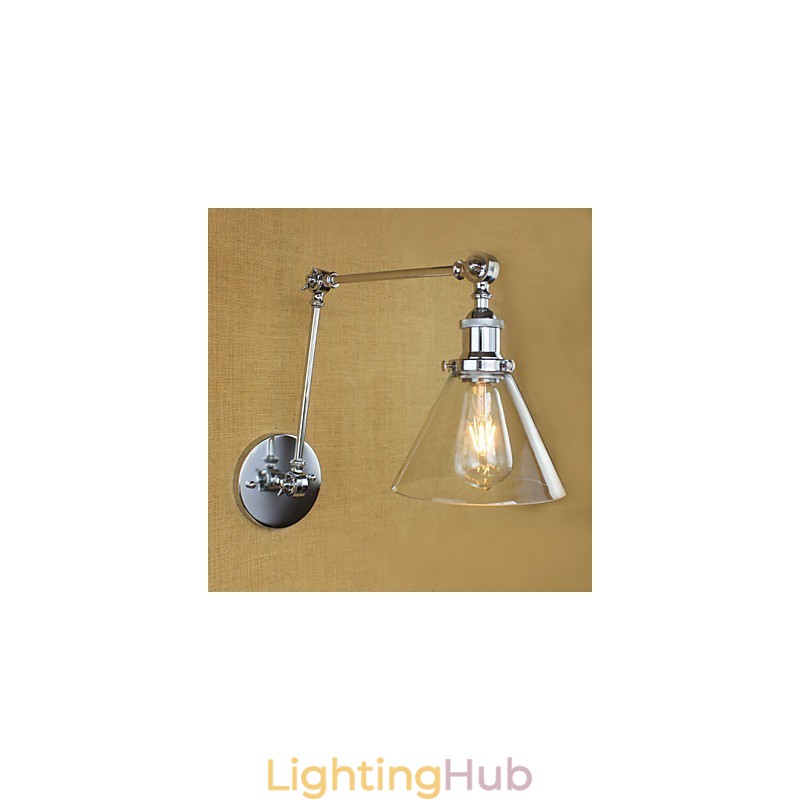 Silver Mediterranean Village complex decorative wall sconce