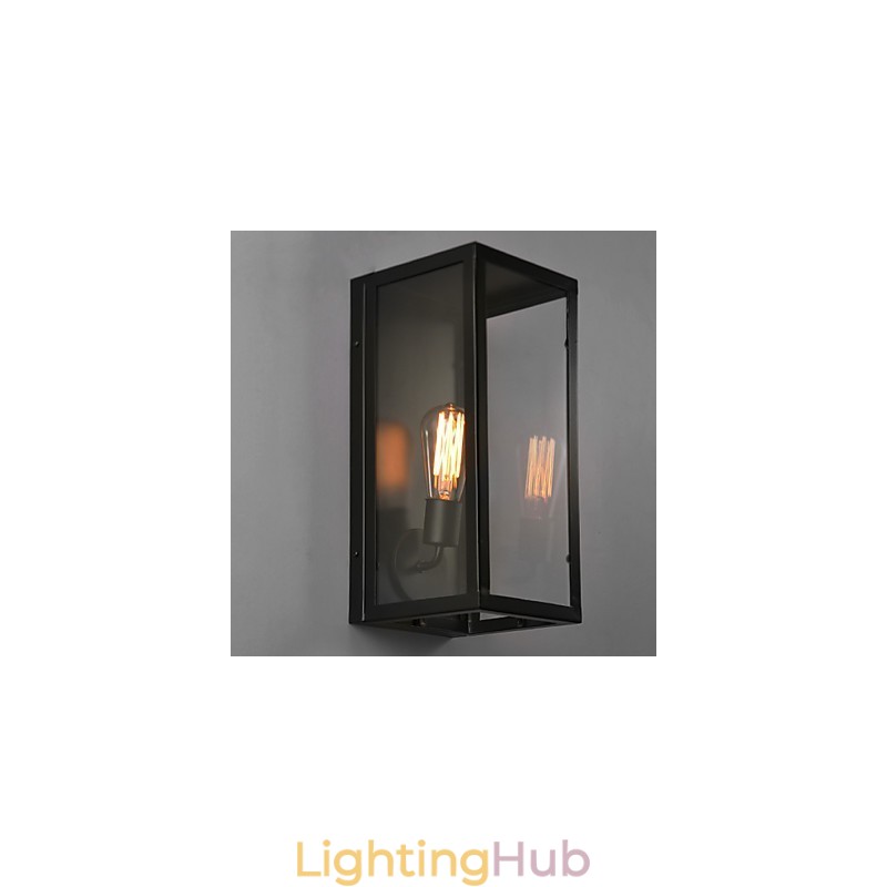 Retro Iron Bedsides Wall Sconce Village Pastoral Living Room Wall Lights Dining Room Wall Lamp