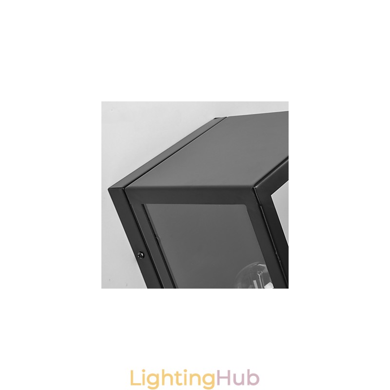 Retro Iron Bedsides Wall Sconce Village Pastoral Living Room Wall Lights Dining Room Wall Lamp