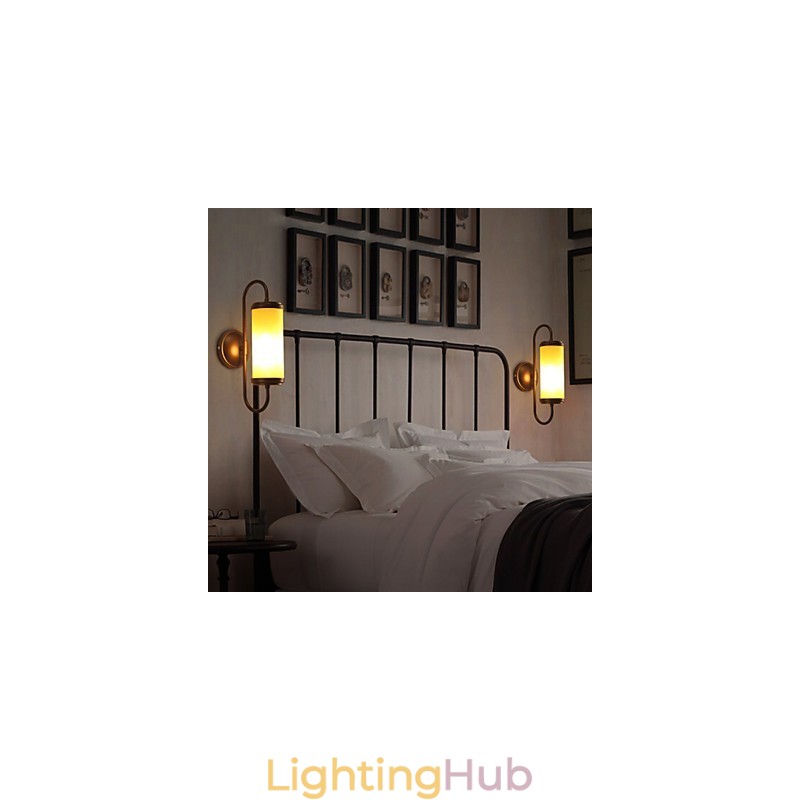 Contracted And Contemporary American Country Restoring Ancient Ways Candlestick Wall Lamp Lights