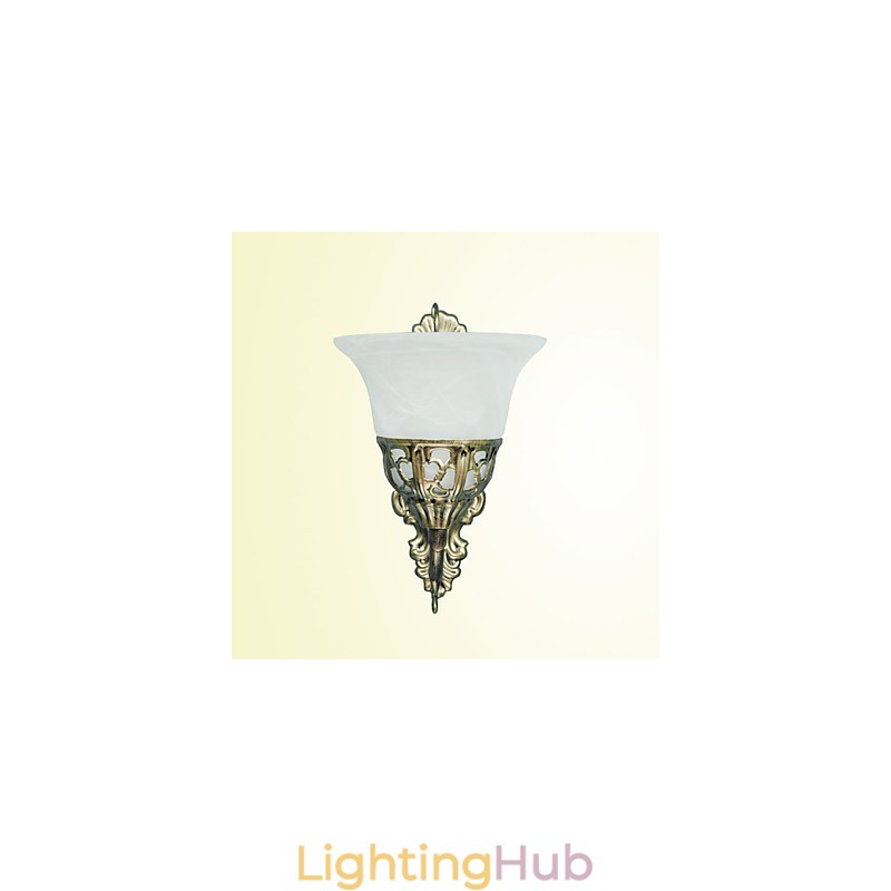 European Wall Lamps Metal Material Plating Bronze Lighting With Bedside Living Room Front Mirror Balcony Lamp