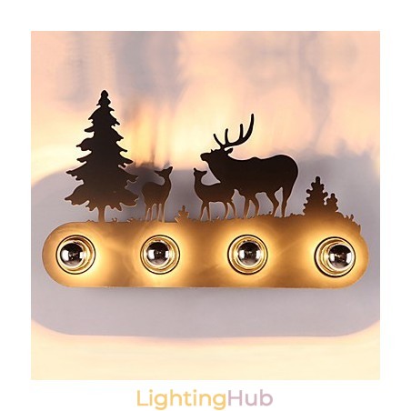 4 Lights American Village Pastoral LOFT Style Bedroom Aisle Iron Retro Wall Lamps 4 Lights American Village Pastoral LOFT Style Bedroom Aisle Iron Retro Wall Lamps