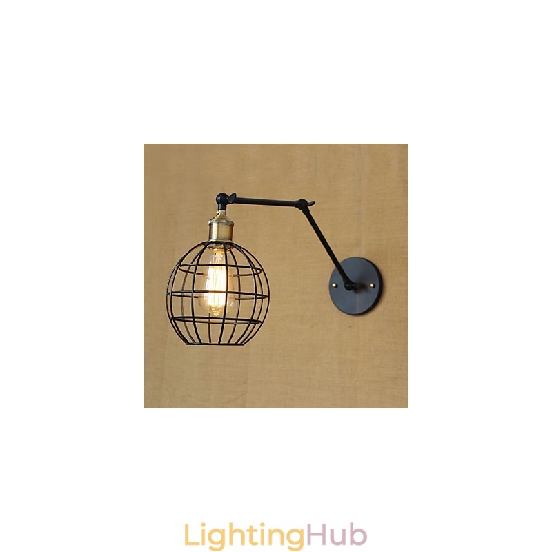 Wall Sconces Swing Lights Reading Wall Lights Mini Style Rustic Lodge Metal