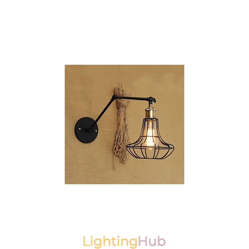 Wall Sconces Swing Lights Reading Wall Lights Mini Style Rustic Lodge Metal