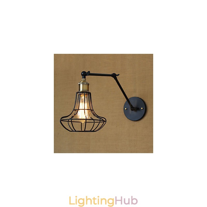 Wall Sconces Swing Lights Reading Wall Lights Mini Style Rustic Lodge Metal