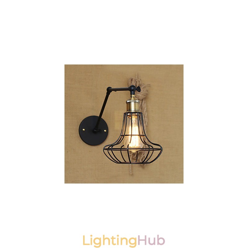 Wall Sconces Swing Lights Reading Wall Lights Mini Style Rustic Lodge Metal