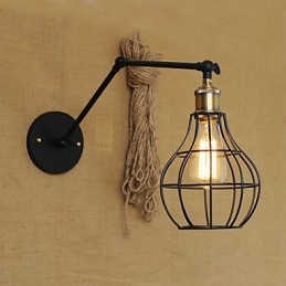 Wall Sconces Swing Lights Reading Wall Lights Mini Style Rustic Lodge Metal