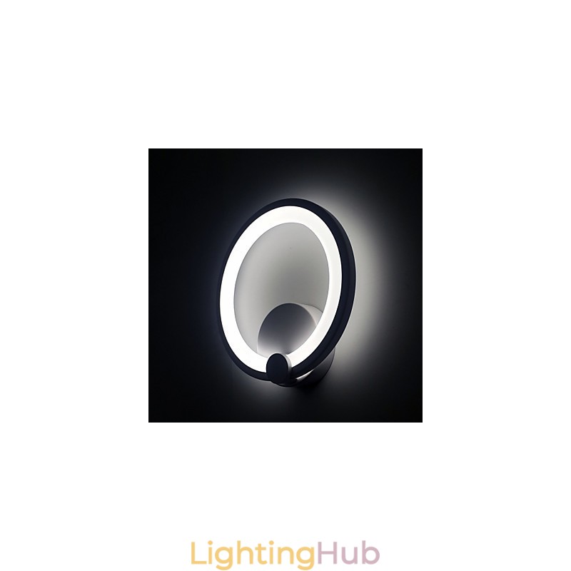 Wall Sconces Modern Dia. 27CM Ring Contemporary Metal Acrylic 90 240V