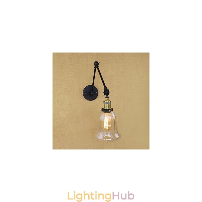 The Long Arm Of The Glass Wall Iron Industrial Creative Telescopic Bedroom Retro Nostalgic Restaurant Foldable Aisle