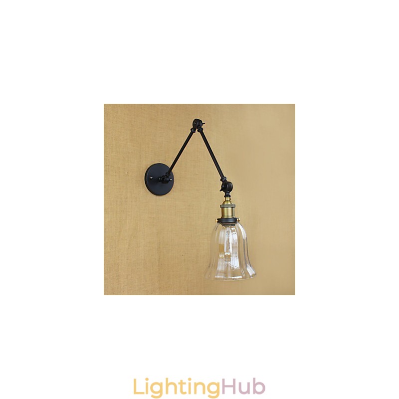 The Long Arm Of The Glass Wall Iron Industrial Creative Telescopic Bedroom Retro Nostalgic Restaurant Foldable Aisle