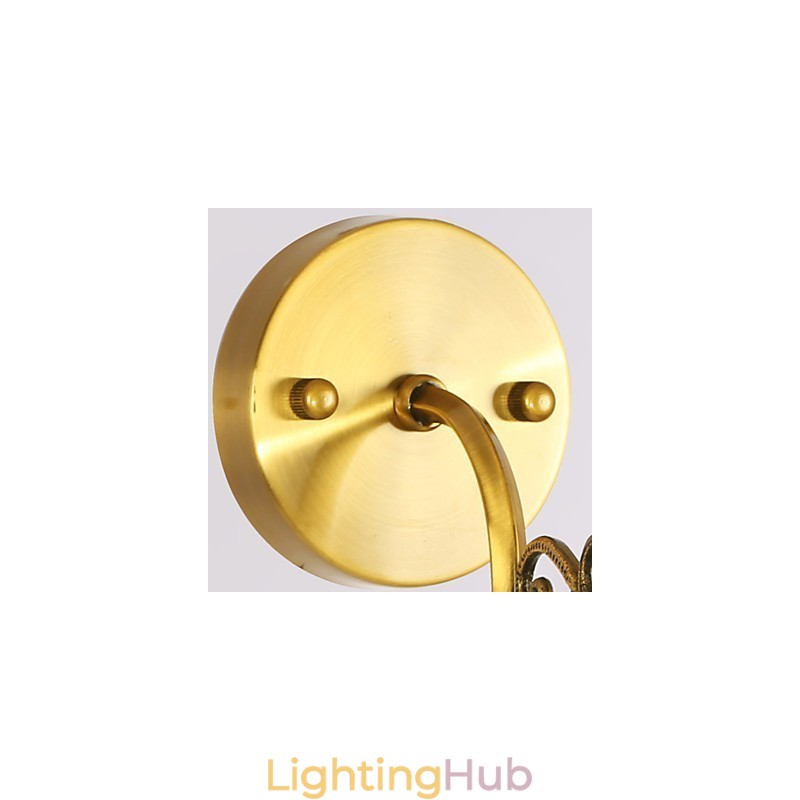 Classic Bedroom Wall Lamps Simple Metal Living Room Wall Sconce Bar Cafe Hallway Balcony Wall Lamp