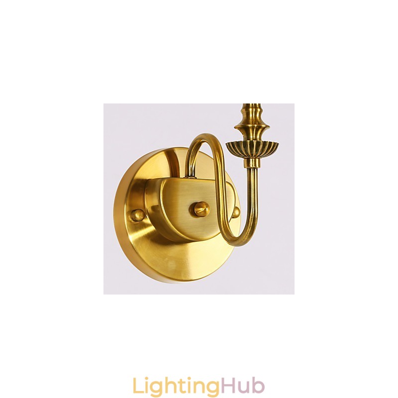 Classic Bedroom Wall Lamps Simple Metal Living Room Wall Sconce Bar Cafe Hallway Balcony Wall Lamp
