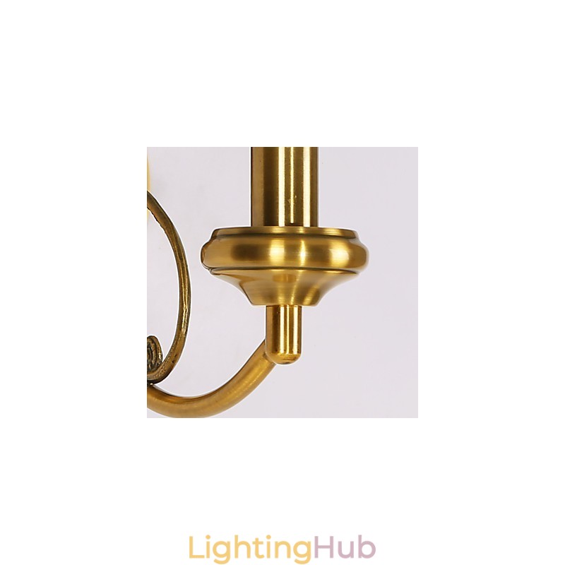 Classic Bedroom Wall Lamps Simple Metal Living Room Wall Sconce Bar Cafe Hallway Balcony Wall Lamp