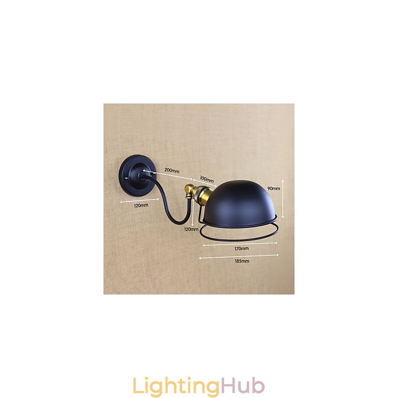 Wall Sconces Swing Lights Reading Wall Lights Mini Style Rustic Lodge Metal