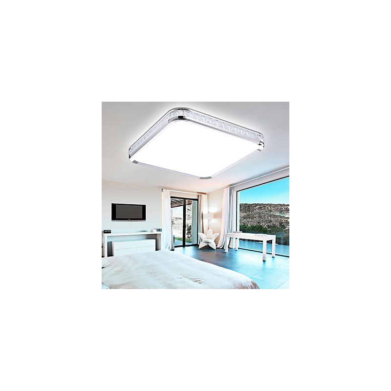 Flush Mounte Light Luxury Modern Acrylic with Light Ajustable Golden Or Silver Can choose